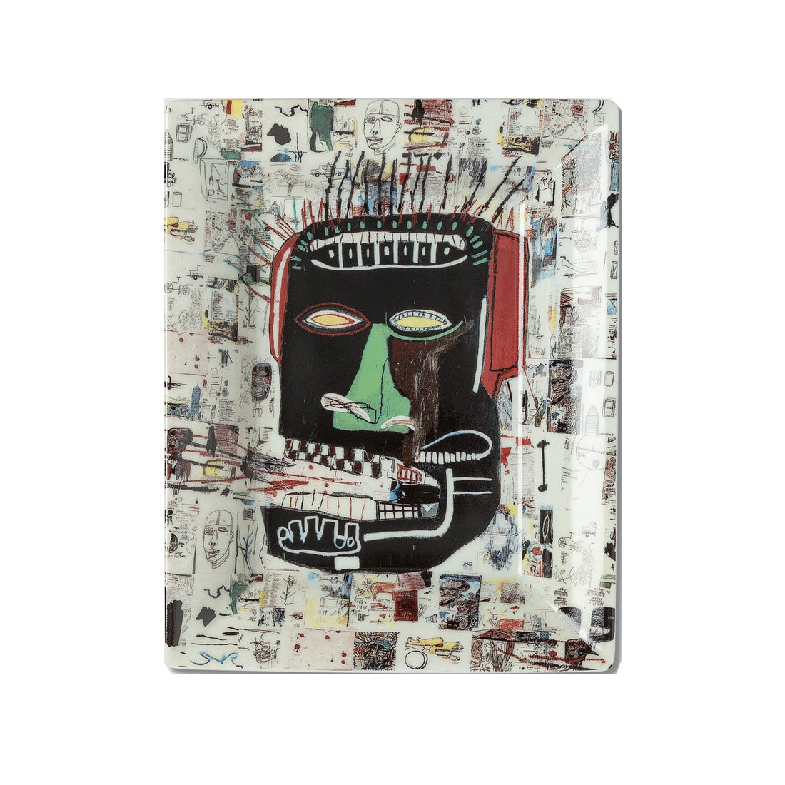 Jean-Michel Basquiat Limoges Porcelain Tray - Glenn