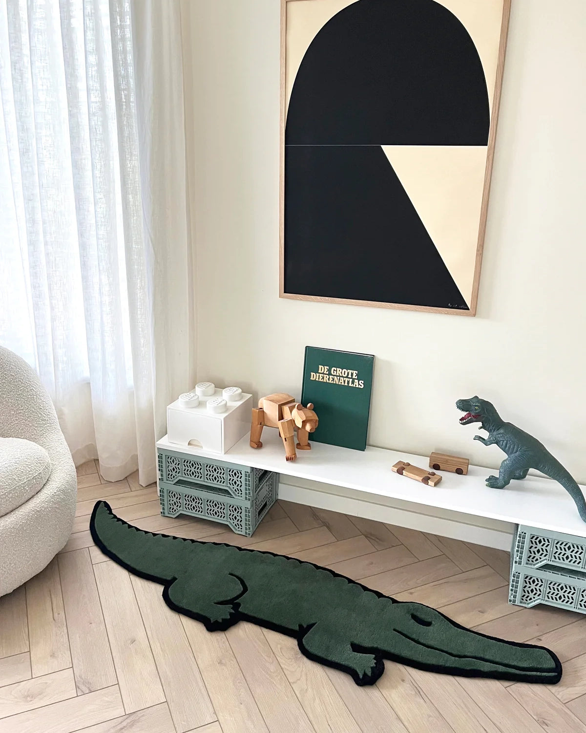 Crocodile Rug