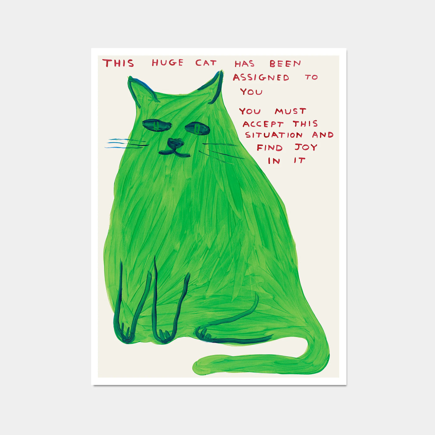 "This Huge Cat" Poster