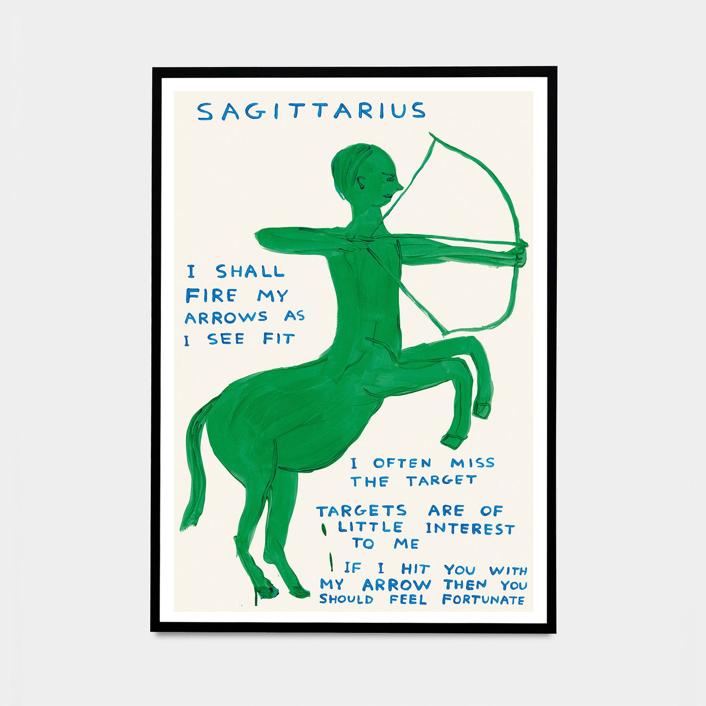 Signs of the Zodiac Poster - Sagittarius