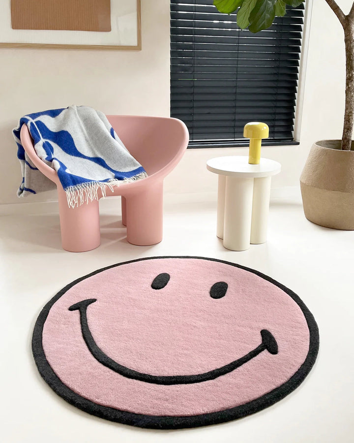 Smiley® Rug - Pink – WOAW