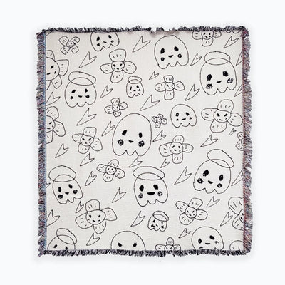 'GHOST BUDDY' TAPESTRY THROW