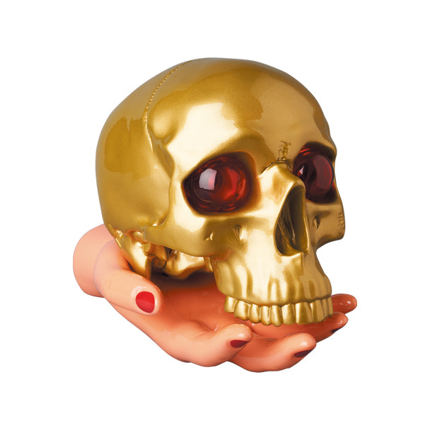 UNDERCOVER X P.A.M. SKULL & HAND LAMP - GOLD