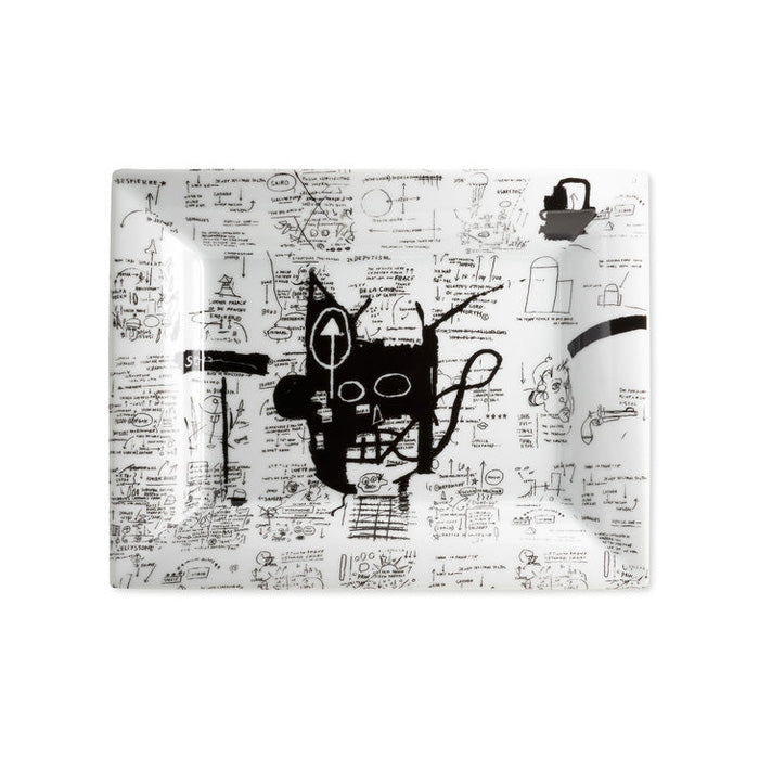 Jean-Michel Basquiat Limoges Porcelain Tray - Return of the Central Figure