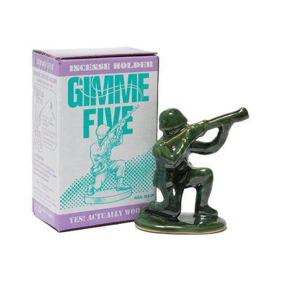 GIMME 5 Soldier Incense Burner (Ceramic)