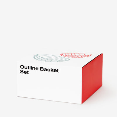 Outline Basket (green/red set)