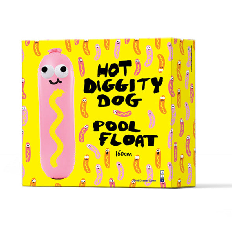 Hot Diggity Dog Pool Float